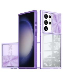 Slider Case Σκληρή Θήκη με Κάλυμμα Κάμερας - Purple (Samsung Galaxy S24 Ultra)