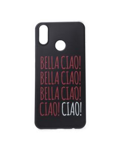 Slim Fit Gel Case La Casa De Papel Θήκη Σιλικόνης Bella Ciao Black (Huawei P Smart Plus / Nova 3i)