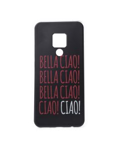 Slim Fit Gel Case La Casa De Papel Θήκη Σιλικόνης Bella Ciao Black (Huawei Mate 20)