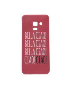 Slim Fit Gel Case La Casa De Papel Θήκη Σιλικόνης Bella Ciao Red (Samsung Galaxy A8 2018)