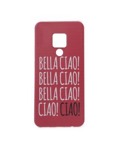 Slim Fit Gel Case La Casa De Papel Θήκη Σιλικόνης Bella Ciao Red (Huawei Mate 20)