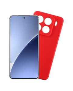 Silicone Lite Soft Touch Case Θήκη Σιλικόνης Red (Xiaomi 15T Pro) - MT82629