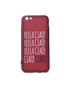 Slim Fit TPU Case La Casa De Papel Σκληρή Θήκη με TPU Bumper Bella Ciao Red (iPhone 7 / 8 / SE 2020 / 2022)