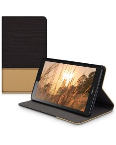 KWmobile Canvas Slim Case Stand (41749.01) Black Brown (Huawei MediaPad T3 7.0'')
