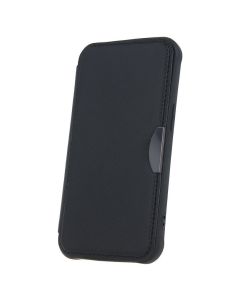 Smart Carbon Wallet Case Θήκη Πορτοφόλι - Black (Xiaomi Redmi Note 13 5G)