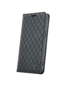 Smart Caro Wallet Case Θήκη Πορτοφόλι με δυνατότητα Stand Black (Xiaomi Redmi Note 12 4G)