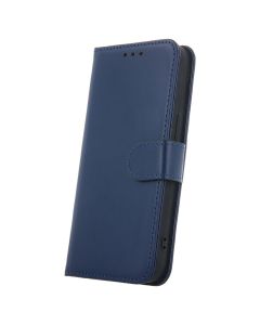 Smart Classic Wallet Case Θήκη Πορτοφόλι με δυνατότητα Stand Navy Blue (iPhone 16 Plus)
