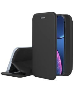 Smart Diva Book Case με Δυνατότητα Στήριξης - Black (iPhone 16e / 17e) - MT80863