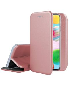 Smart Diva Book Case με Δυνατότητα Στήριξης - Rose Gold (Samsung Galaxy A41)