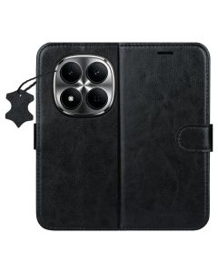 Smart Luxe Leather Wallet Case Θήκη Πορτοφόλι με Δυνατότητα Stand - Black (Xiaomi Redmi Note 15 5G / Poco M8 5G) - MT84276