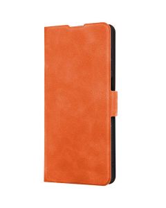 Smart Puro Magnet Wallet Case Θήκη Πορτοφόλι με δυνατότητα Stand Orange (Samsung Galaxy A22 4G)