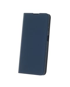 Smart Soft Wallet Case Θήκη Πορτοφόλι με Stand - Navy Blue (iPhone 16)