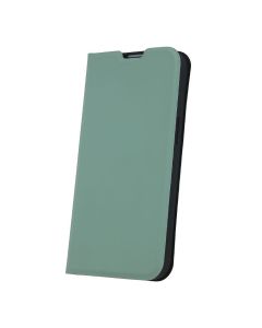 Smart Soft Wallet Case Θήκη Πορτοφόλι με Stand - Light Green (iPhone 16 Pro)