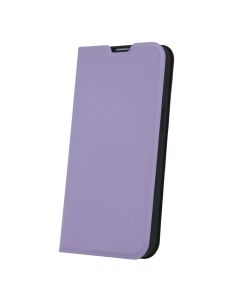 Smart Soft Wallet Case Θήκη Πορτοφόλι με Stand - Light Purple (iPhone 16 Pro)