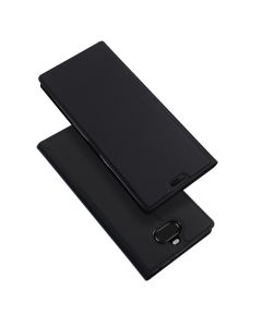 DUX DUCIS SkinPro Wallet Case Θήκη Πορτοφόλι με Stand - Black (Sony Xperia 10 Plus)