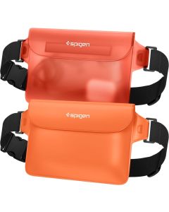 Spigen A620 Universal Waterproof Waist Bag 2-Pack (AMP06021) Αδιάβροχο Τσαντάκι Μέσης - Sunset Orange
