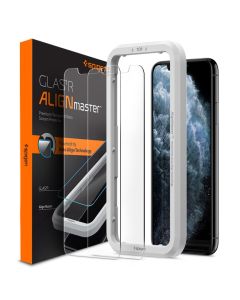 Spigen ALM Glas.tR Slim 2-Pack Premium Tempered Glass (AGL00093) (iPhone 11 Pro Max)