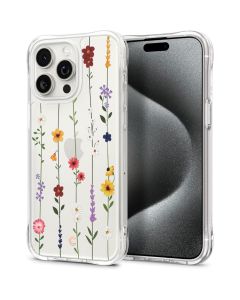 Spigen Cyrill Cecile Case (ACS06760) Flower Garden (iPhone 15 Pro)