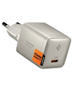 Spigen EE301EU-GAN Essential Charger 30W Type C (ACH10448) Φορτιστής Τοίχου - Natural Titanium - MT83571