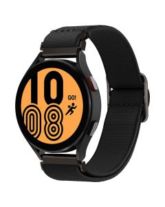 Spigen Fit Lite Strap (AMP04040) Black - Samsung Galaxy Watch 4 / 5 / 5 Pro / 6 (40/42/43/44/45/46/47mm)