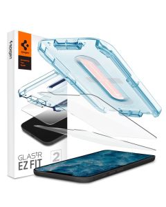 Spigen Oleophobic Coated Glas.tR EZ FIT Premium Tempered Glass (AGL01791) 2-Pack (iPhone 12 Pro Max)