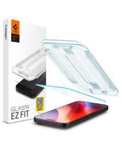 Spigen Oleophobic Coated Glas.tR EZ FIT (AGL07935) Premium Tempered Glass (iPhone 16 Pro)