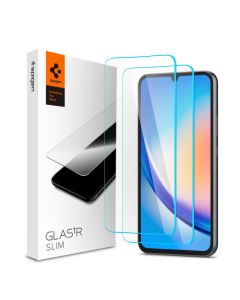 Spigen Oleophobic Coated Glas.tR Slim Premium Tempered Glass 2-Pack (AGL05967) (Samsung Galaxy A34 5G)