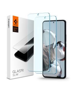 Spigen Oleophobic Coated Glas.tR Slim Premium Tempered Glass 2-Pack (AGL05918) (Xiaomi 12T / 12T Pro)