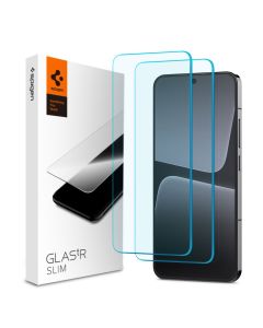 Spigen Oleophobic Coated Glas.tR Slim Premium Tempered Glass 2-Pack (AGL06037) (Xiaomi 13)