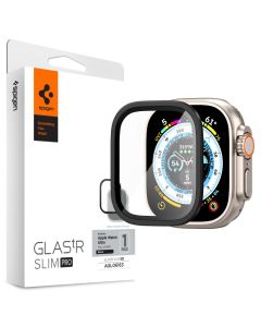 Spigen Glas.tR Slim Pro Full Cover Tempered Glass Black  (AGL06163) Apple Watch Ultra 49mm