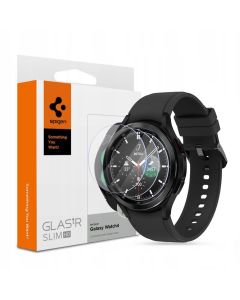 Spigen Glas.tR Slim Tempered Glass (AGL03843) 3-Pack (Samsung Galaxy Watch 4 Classic 42mm)