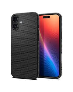 Spigen Liquid Air Armor Case (ACS08194) Matte Black (iPhone 16)