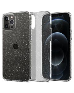 Spigen Liquid Crystal Case (ACS01698) Glitter Crystal Quartz (iPhone 12 / 12 Pro)
