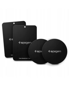 Spigen MP-4P Magnetic Metalplate (000EP20342) Μαγνητικές Πλάκες Αυτοκινήτου Black