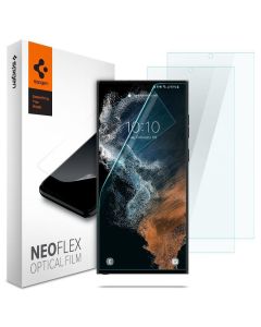 Spigen Neo Flex HD Premium Full Coverage Screen Protector (AFL04137) 2 Pieces (Samsung Galaxy S22 Ultra 5G)
