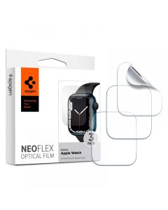 Spigen Neo Flex HD Premium Full Coverage Screen Protector (AFL04049) 3 Pieces για το Apple Watch - 45mm (Series 7 / 8 / 9)