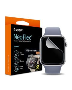 Spigen Neo Flex HD Premium Full Coverage Screen Protector (062FL25574) 3 Pieces για το Apple Watch - 44mm (Series 4/5/6/SE)