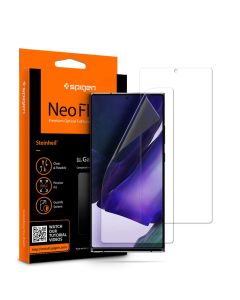 Spigen Neo Flex HD Premium Full Coverage Screen Protector (AFL01445) 2 Pieces (Samsung Galaxy Note 20 Ultra)