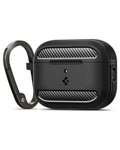 Spigen Rugged Armor Tough Case (ACS09822) Ανθεκτική Θήκη για AirPods Pro 3 - Matte Black - MT83104