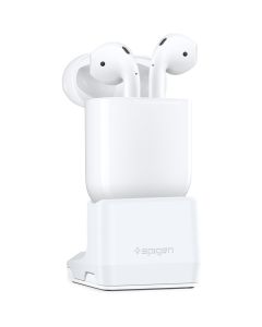 Spigen S313 Airpods Stand (000CD21203) Βάση Φόρτισης για Airpods - White