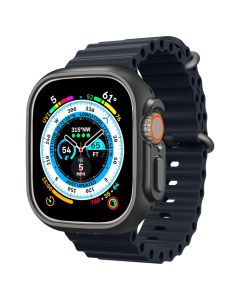 Spigen Thin Fit Case (ACS05458) Black - Ανθεκτική Θήκη (Apple Watch Ultra 49mm)