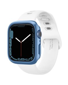 Spigen Thin Fit Case (ACS04176) Blue - Ανθεκτική Θήκη (Apple Watch 7 45mm)