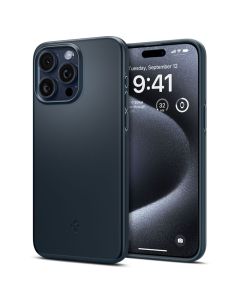 Spigen Thin Fit Case (ACS06688) Metal Slate (iPhone 15 Pro)