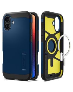 Spigen Tough Armor Mag MagSafe Case (ACS08217) Navy Blue (iPhone 16)