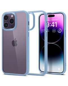 Spigen Ultra Hybrid Case (ACS04964) Clear / Sierra Blue (iPhone 14 Pro)