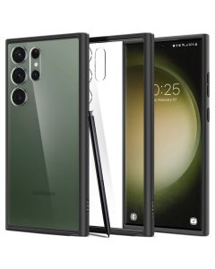 Spigen Ultra Hybrid Case (ACS05618) Clear / Matte Black (Samsung Galaxy S23 Ultra)
