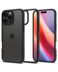 Spigen Ultra Hybrid Case (ACS07996) Clear / Matte Black (iPhone 16 Pro Max)