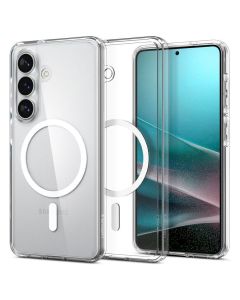 Spigen Ultra Hybrid Mag MagSafe Case (ACS10734) Clear / White (Samsung Galaxy S26) - MT82778