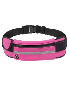 Sport Universal Running Bag Αθλητικό Τσαντάκι με Έξοδο Ακουστικών Design 1 - Fuchsia - MT83829