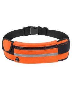 Sport Universal Running Bag Αθλητικό Τσαντάκι με Έξοδο Ακουστικών Design 1 - Orange - MT83830
